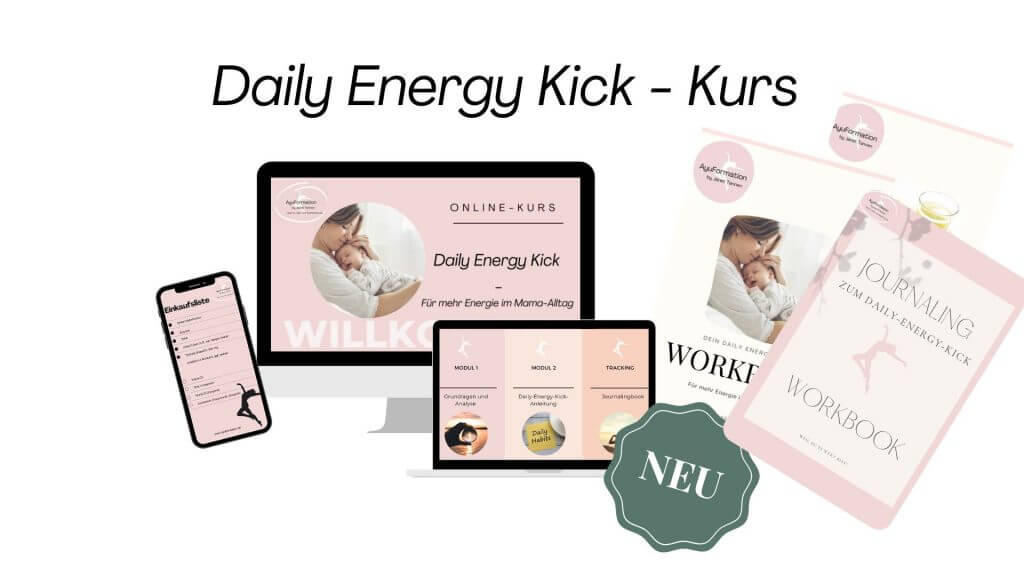 Ansicht des Online-Selbstlernkurses Daily Energy Kick